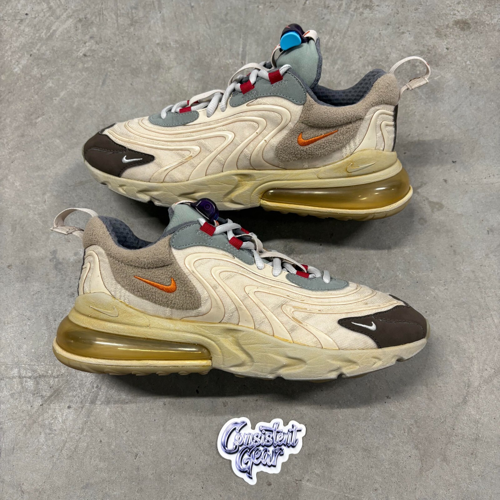 Nike Travis Scott x Air Max 270 Cactus Trails - Size 9M