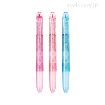 Pilot Hi-tec-c Coleto 5 Color Multi Pen Body, Dot Design, 3 Pieces Set