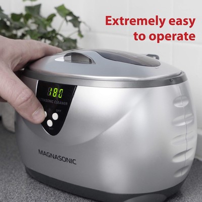 Magnasonic Professional Ultrasonic Jewelry Cleaner with Digital Timer for Eye...