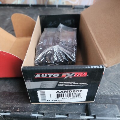 Front Disc Brake Pad Set-Hatchback Auto Extra AXMD602 Brake Pads 