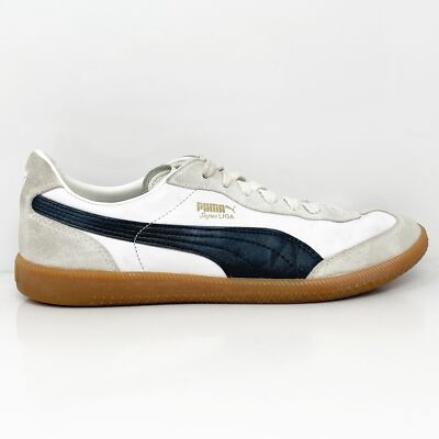

Puma Mens Super Liga Og 356999-12 Белая повседневная обувь Кроссовки Размер 10.5, Белый, Super Liga Og
