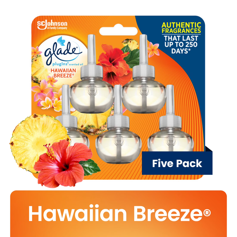 Plugins Air Freshener Refills, Mothers Day Gifts, Hawaiian Breeze, Infuse