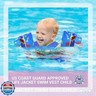 Toddler Swim Vest Swim Jacket Toddler Life Jacket 30-50 Lbs, US Coast Guard Approved Life Vest Kids Arm Floaties for Toddlers Water Wing with Whistle