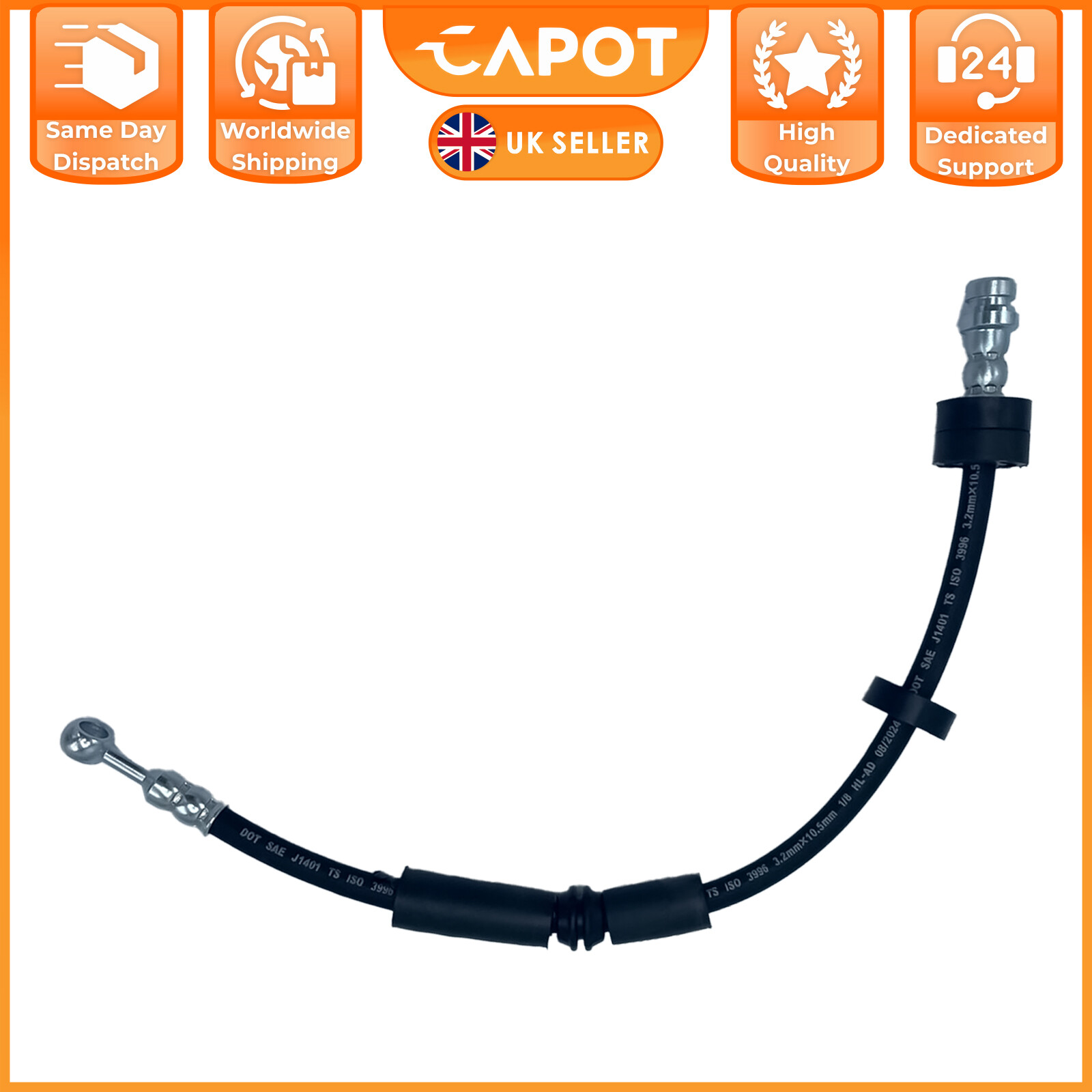 For Land Rover Discovery Sport Range Evoque Front Right Brake Hose LR135811