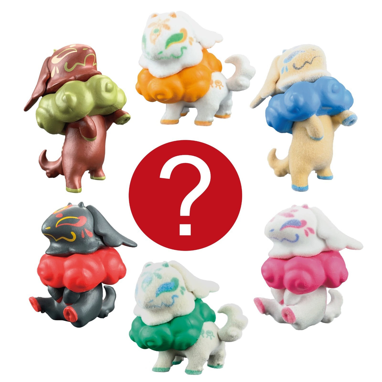 6体セット Copiapoa Mudball Blind box 羅本製所 Copiapoa Mudball