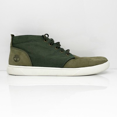 

Мужские ботинки Timberland Groveton A1Q5Y зеленого цвета на шнуровке с круглым носком Chukka, размер 8, Зеленый, Groveton
