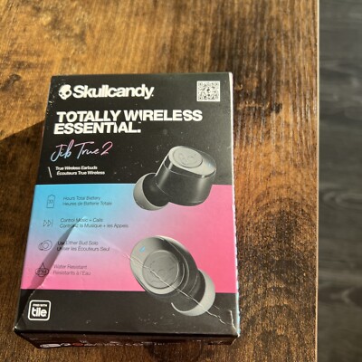 Skullcandy Jib True XT 2 True Wireless Earbud Headphones in Black