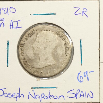 1810 M Spain 2 Reale Joseph Napoleon