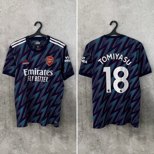 Arsenal 21-22HOME 冨安 18 TOMIYASU＃18 アーセナル (ホーム) 21/22 - サッカー専門店ウエラー