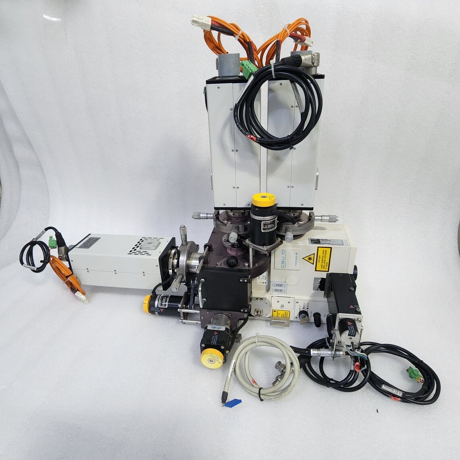 YOKOGAWA CSU10B-F300-E-B488,PCO-IMAGING SENSICAM,CONFOCAL SCANNER ASSY AS'IS' YOKOGAWA CSU10B-F300-E-B488,PCO-IMAGING SENSICAM,CONFOCAL SCANNER ASSY AS'IS'
