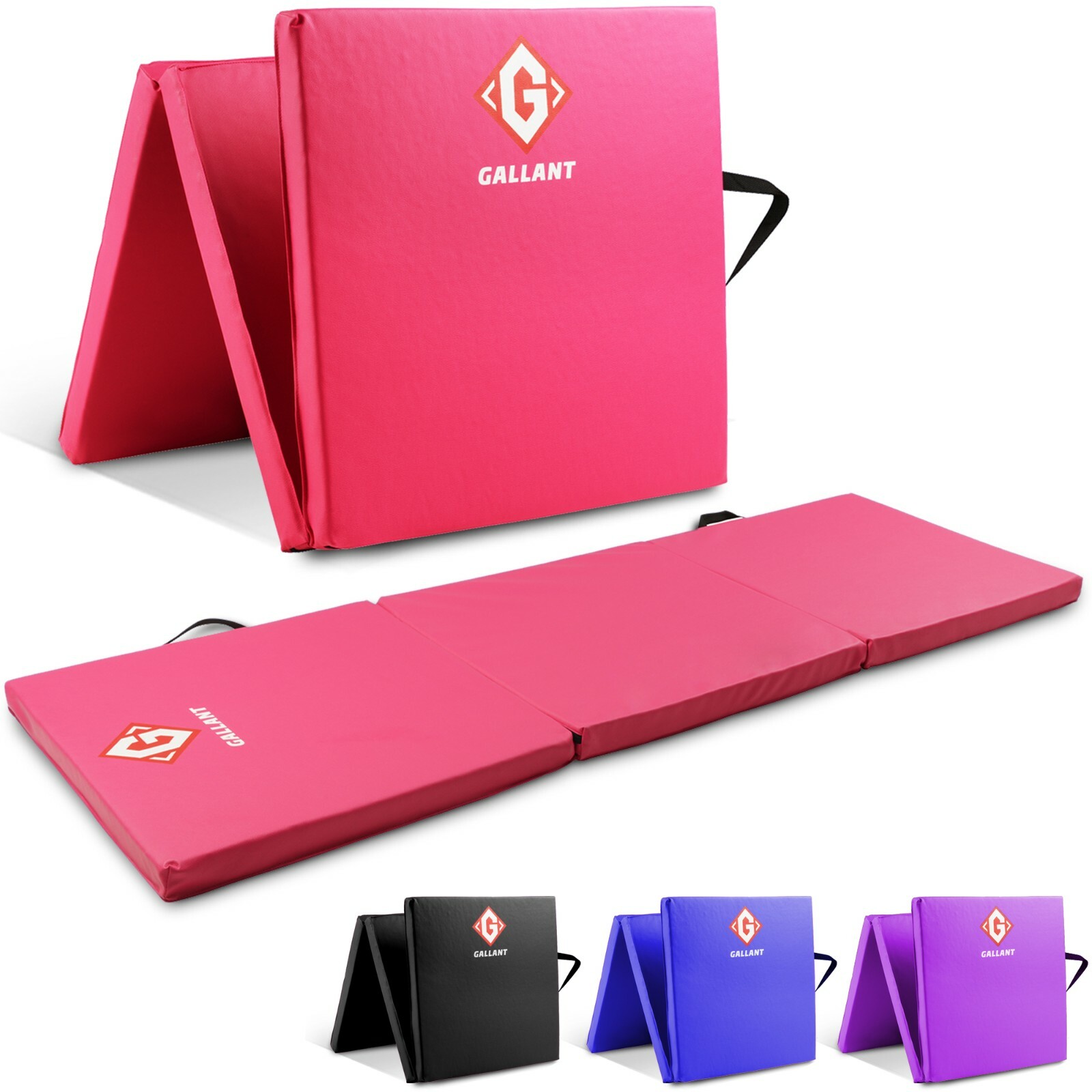 Gymnastic Mats 6ft Folding Tumbling Crash Floor Yoga Equipment