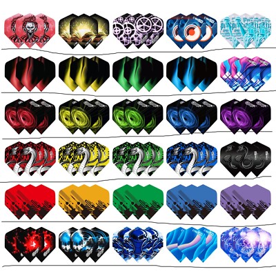 CyeeLife-Dart Flights 90PCS (30 Designs ) Standard Accessories kit