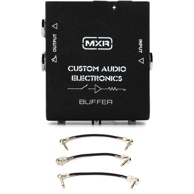 MXR MC406 CAE Buffer Pedal with Patch Cables