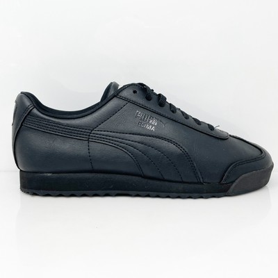 

Puma Mens Roma Basic 354259 12 Черная повседневная обувь Кроссовки Размер 5, Черный, Roma Basic