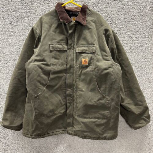 Carhartt C26 MOS Cotton Winter Coat Jacket sz 4XL-Tall Carhartt C26 MOS Cotton Winter Coat Jacket sz 4XL-Tall