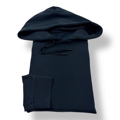 Lululemon Mens XS Black Tech Active Athletic Hooded Sweatshirt LM3AUPS
