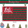 Tatuo Merry Christmas Happy New Year Flag 3 x 5 Feet Outdoor Double Sided Merry Xmas Snowflake Red Green Flags with Grommets for Garden Yard Home Vacation Holidays Party Gifts Outside Decoration