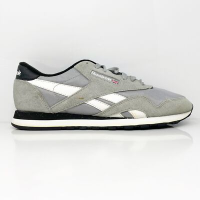 Reebok Mens Classic AR2779 Серые повседневные кроссовки, размер 10