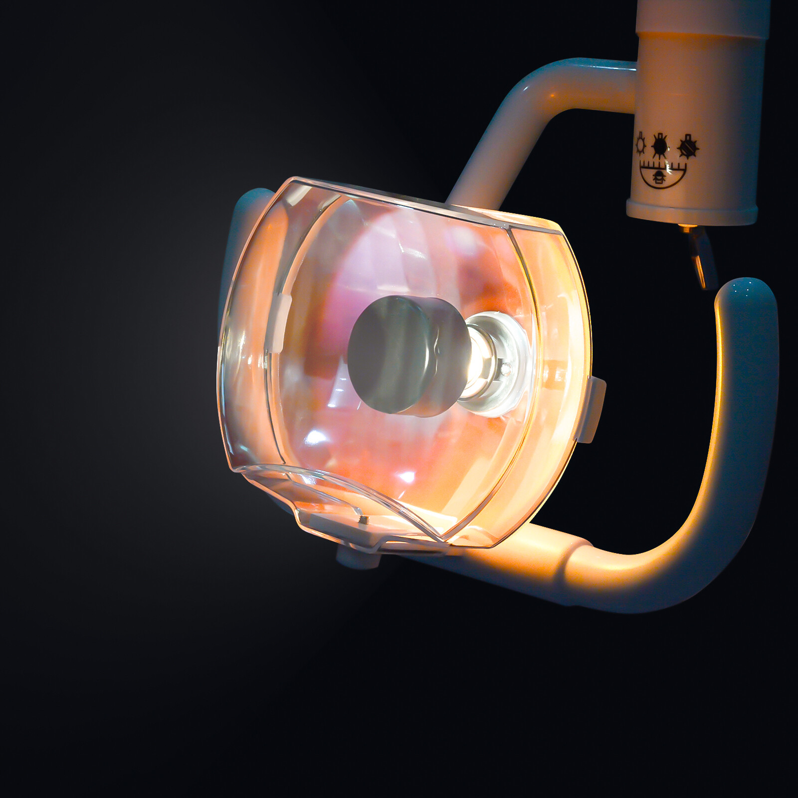 Wall-Mounted Dental Halogen Light Oral Operationg Examination Lamp US STOCK