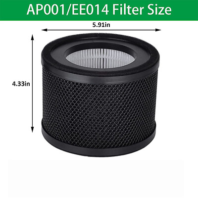 True HEPA Replacement Filter For Taotronics Air Purifier TT-AP001 VAVA VA-EE014