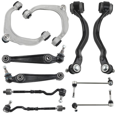 Front Forward Rearward Control Arm Sway Bar Link Tie Rod For 2007-2014 BMW X5 X6
