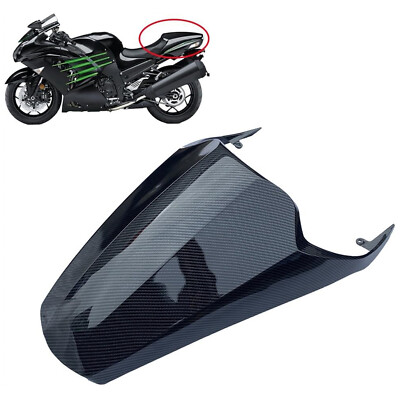 Carbon Effect Seat Cover For Kawasaki ZX14R ZZ-R1400 2006-2011 06-11 Tail Cowls