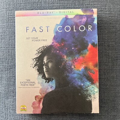 Fast Color (Blu-ray + Digital, 2018) Mbatha-Raw, Toussaint, Sidney