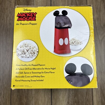 Disney Mickey Mouse Air Popcorn Popper Kitchen (DCM-201) - NEW IN BOX