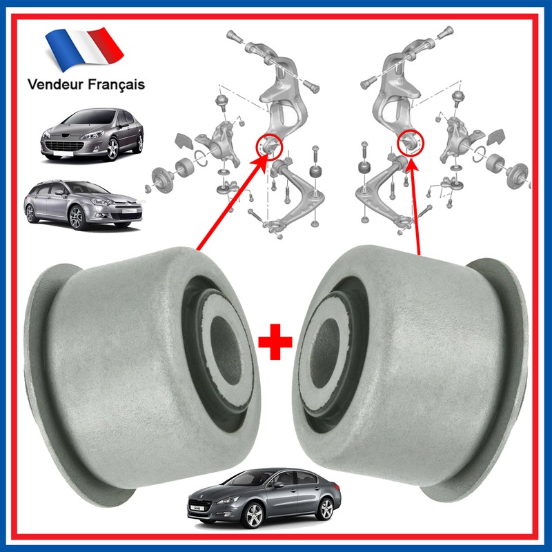 Silent Bloc Suspension Bras De Liaison Douille Pivot De FusÃ©E Essieu Pour C5 508