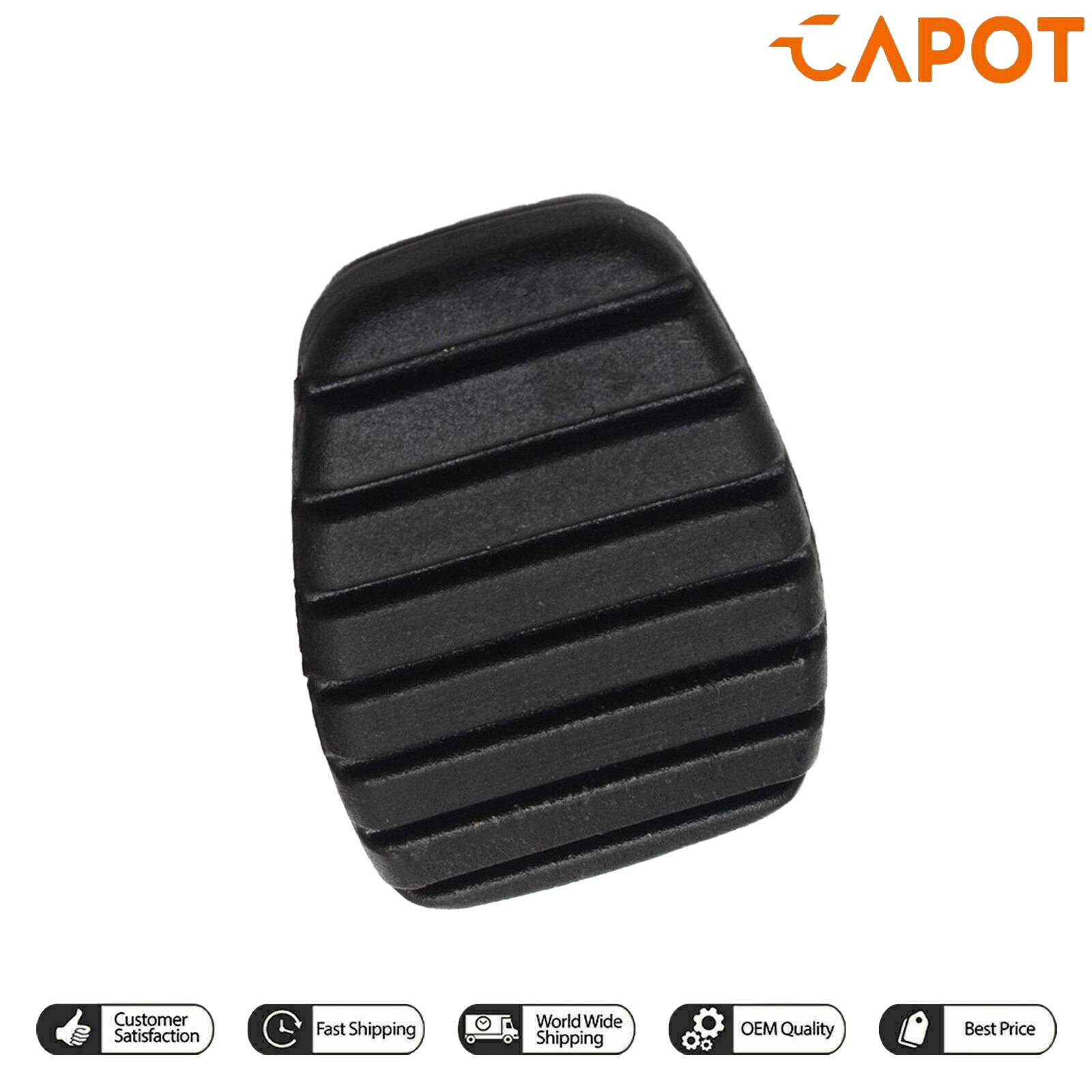 Black Clutch Pedal Pad Rubber Cover Renault Scenic & Grand Scenic-2