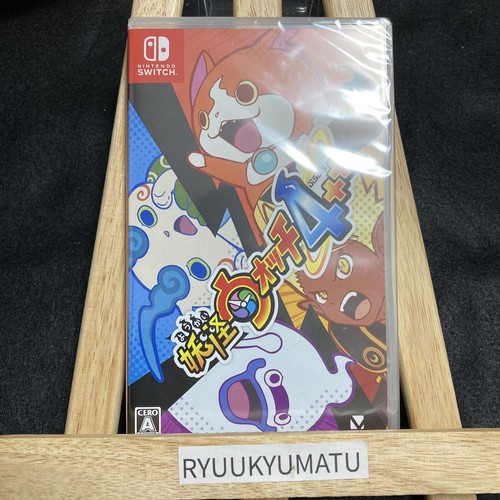 Nintendo Switch Video Games Yo-kai Watch 4++ Level 5 Sealed RPG