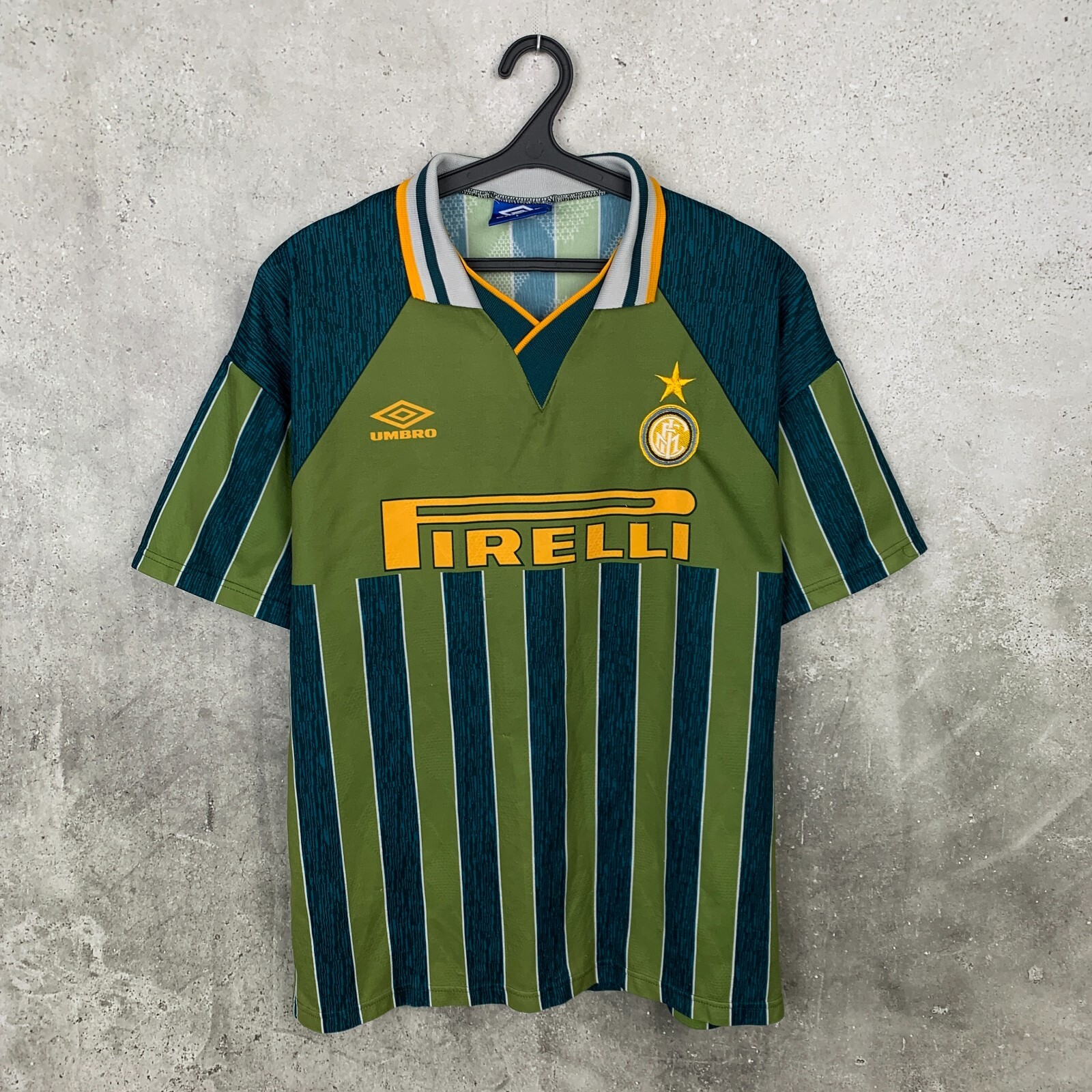 INTER MILAN 1993/94 HOME SHIRT ORIGINAL VINTAGE UMBRO Soccer