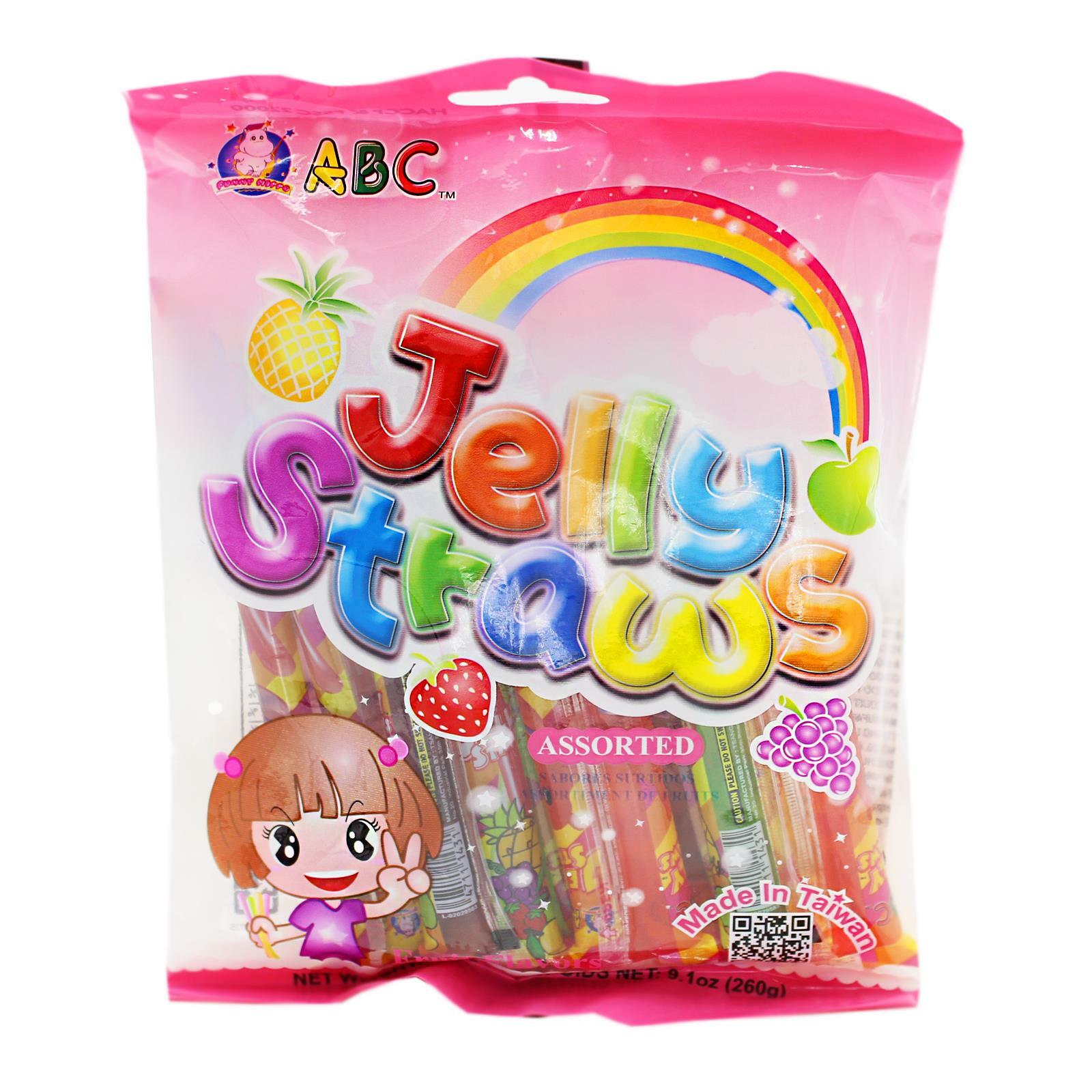 ABC Jelly Straws 260g typisch asiatisch