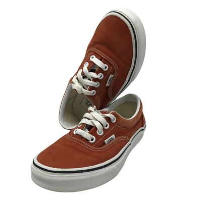 Vans Mens 4.5 Women 6 Old Skool Brown Canvas Skater Shoes 500714
