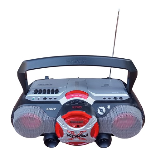 Sony GhettoBlaster Xplod CFD-G505 Mega Bass AM FM Radio CD