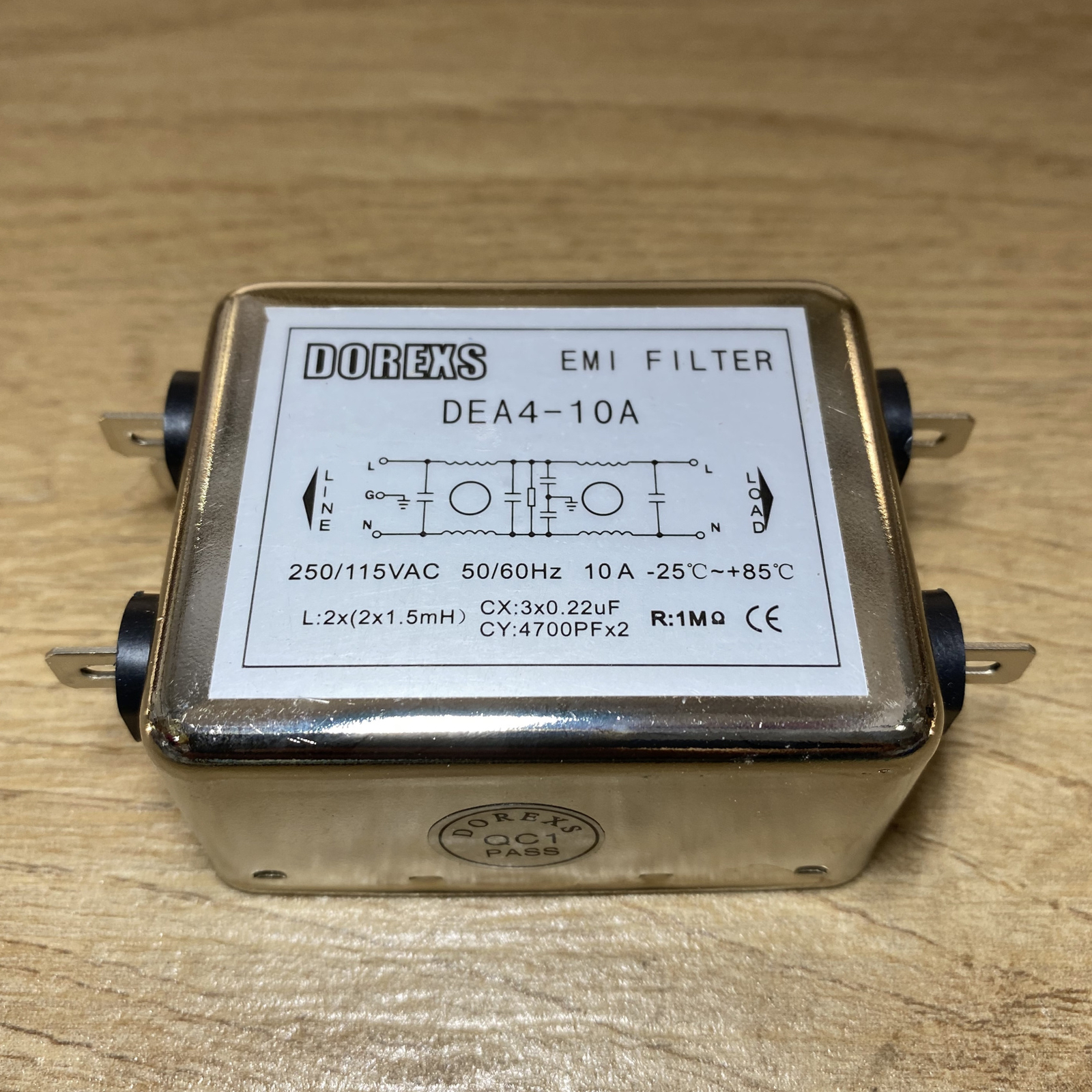 EMI Filter DEA4-10A AC 220V Power Purifier Welding Anti