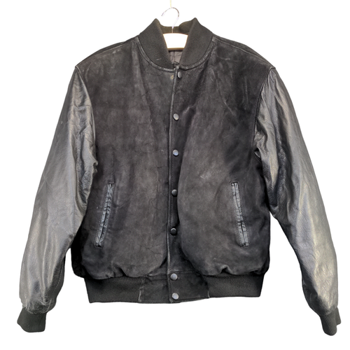 Creaciones Exclusivas Men's Leather Jacket Black Size M