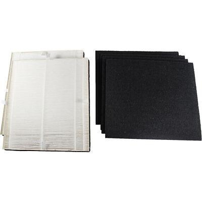 2x True HEPA Filters & 4x Carbon Per-Filters for Vornado AC PCO Series Purifier