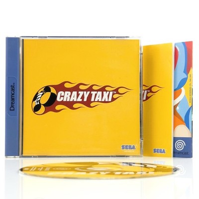 Sega Dreamcast Spiel : Crazy Taxi - Disk CD Anleitung OVP / PAL Game DC