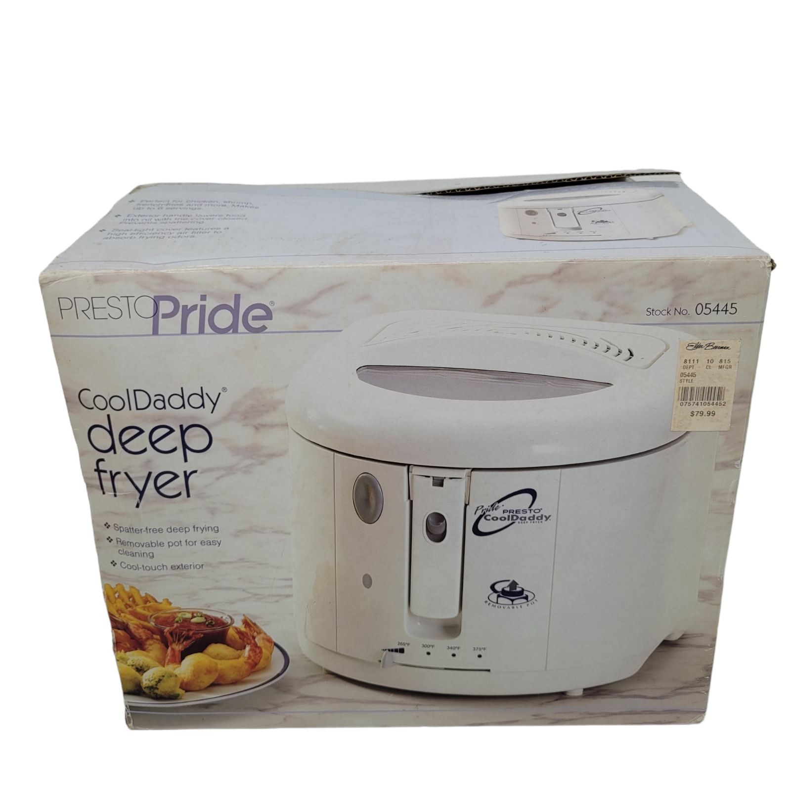 Presto CoolDaddy Deep Fryer Model 05455 New in Open Box | eBay