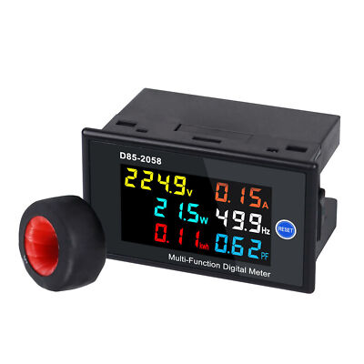 KKmoon Multi-Function  Phase Digital Meter LCD Display AC Voltage AC R6S0