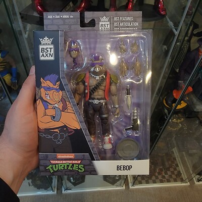 THE LOYAL SUBJECTS TMNT BST AXN BEBOP TEENAGE MUTANT NINJA TURTLES not neca