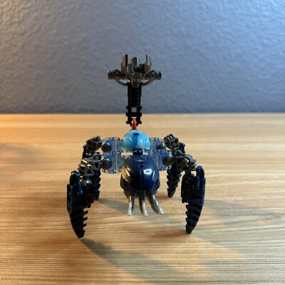LEGO Bionicle Matoran of Mahri Nui 8932 -   MORAK   Complete Build w no Zamor