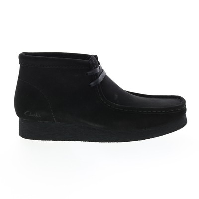 

Ботинки Clarks Wallabee 2 26158302 Мужские черные замшевые ботинки Chukkas на шнуровке 8.5, Черный, Clarks Wallabee Boot 2