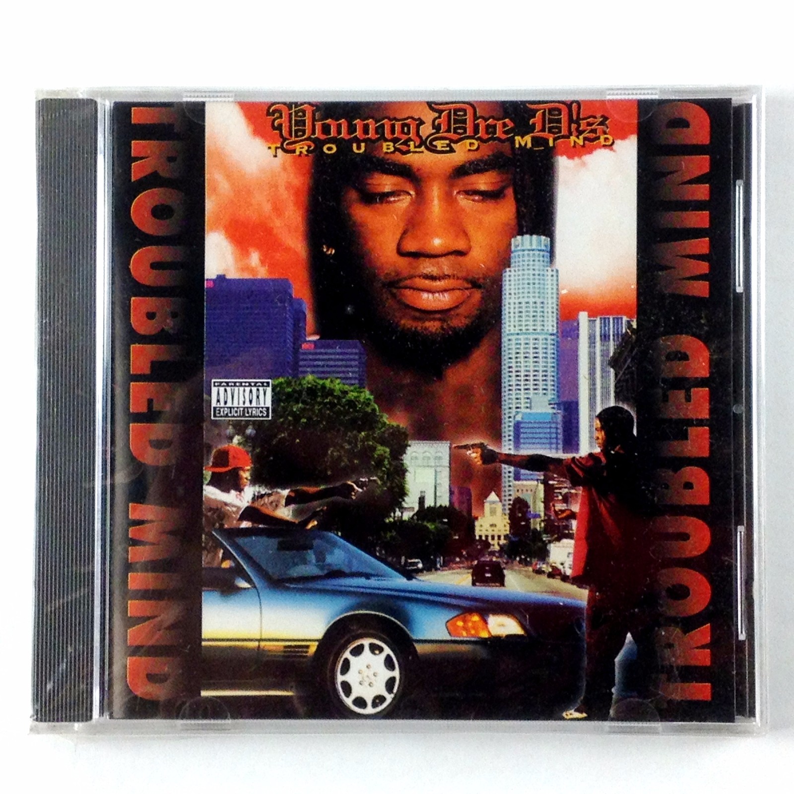 洋楽 Young Dre D's - Troubled Mind OG Young Dre D – Troubled Mind – CD (Album), 1996 [r1201605