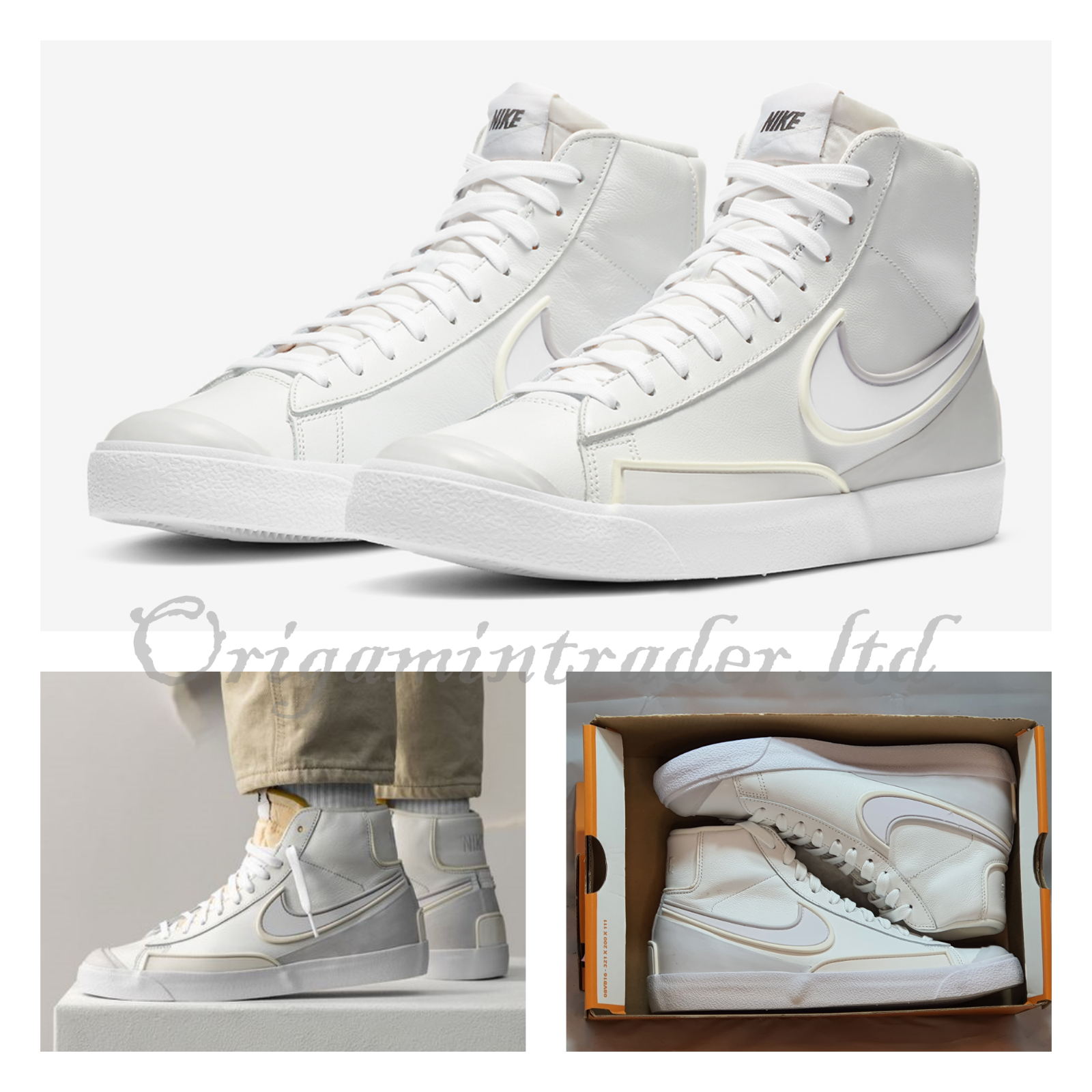 nike blazer transparent