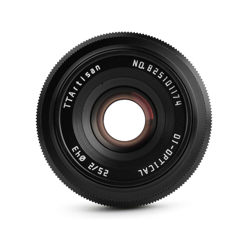 TTArtisan 25mm f/2 APS-C Lens for Sony E/Fuji X/Nikon Z/M43/L-Mount Pancake Lens