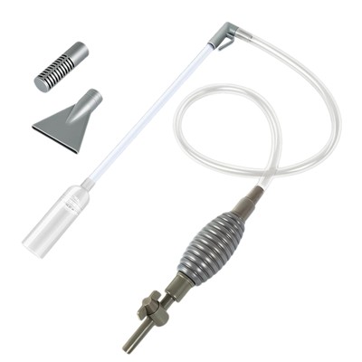 Aquarium Fish Tank Pump Clean Vacuum Siphon Water Change Gravel Cleaner