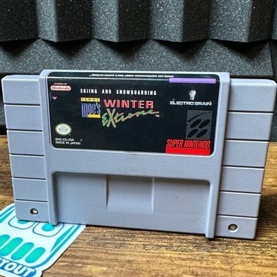 Ing Tommy Moe’s Winter Extreme Super Nintendo Snes Game