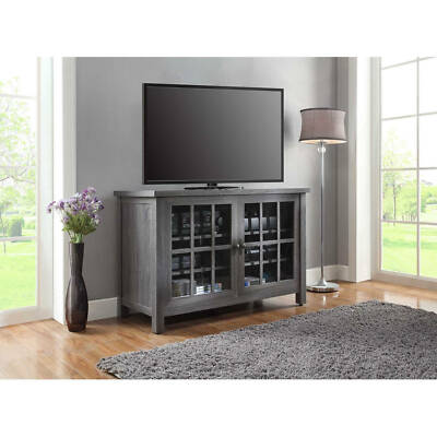 Entertainment Center Cabinet 55" Game Console Storage Home L